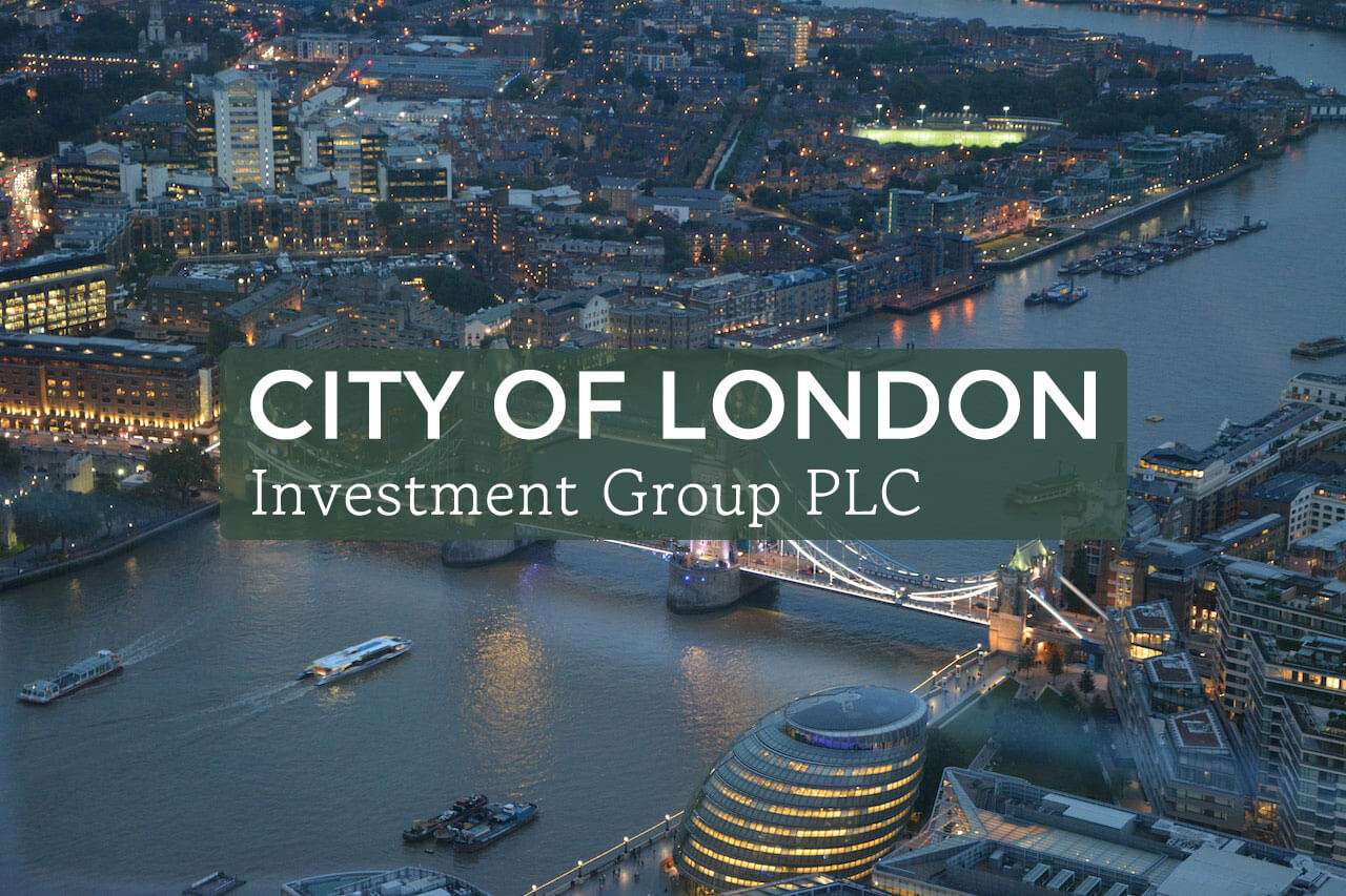 city of london investment trust price